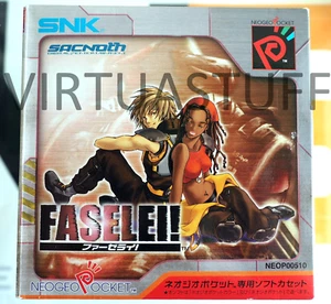Faselei !, NeoGeo Pocket, NGP JPN, Japan Market, completo, collectible condition - Picture 1 of 8
