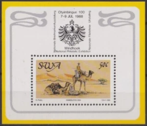 F-EX54759 SWA NAMIBIA MNH 1988 CAMEL POST GERMANY POSTAL HISTORY. - Picture 1 of 1