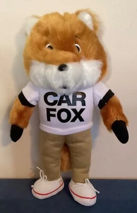 CarFax Car Fox Plush Mascot Advertising Promo Stuffed Animal Collectible Toy - Imagen 1 de 4