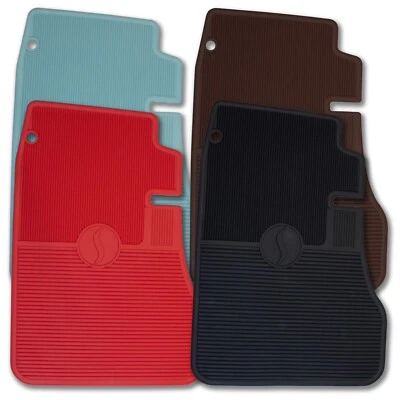 Alfombrillas de goma | Studebaker Lark 1961-66 y Avanti 1963-85 | Delanteras Foto 1 de 4