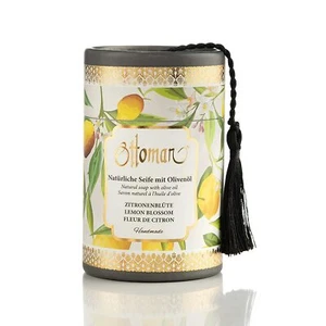 66,33€/kg-2 Pack Ottoman Natür. Seife m.Olivenöl in Zylinder-Zitronenblüte-2x75g - Bild 1 von 2
