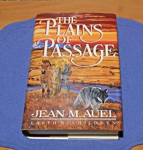 The Plains of Passage Jean M Auel Earths Children Series Crown Publishers First - Imagen 1 de 6