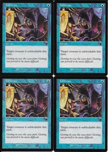 MTG: INFILTRATE Nemesis COMMON; played, Excellent condition x4 - Picture 1 of 2