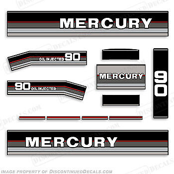 Fits Mercury 1988 90HK Utombordare   Dekaler