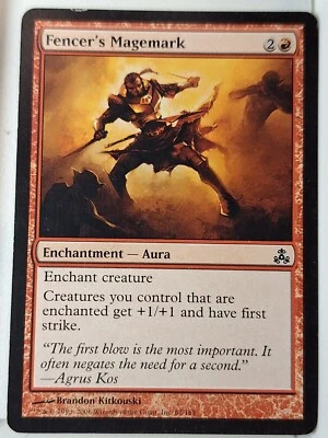 Fencer's Magemark - Guildpact - Magic the Gathering MTG Nice! - Image 1 of 3