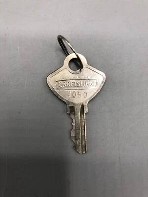 Original Vtg Craftsman Code Number 4050 OEM Tool Chest Box Cabinet Lock Key - Image 1 of 2