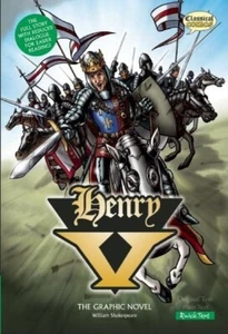 Henry V The Graphic Novel: Quick Text ( English) by William Shakespeare NEW - Picture 1 of 1