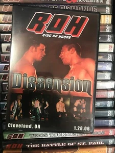 ROH Ring Of Honor DVD - DISSENSION 2006 - Rare OOP Pro Wrestling - Bild 1 von 2