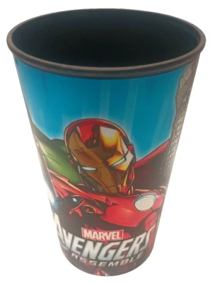 NEW Marvel Avengers Ironman Captain America Hulk 5.75" Colorful Drinking Cup - Image 1 of 4