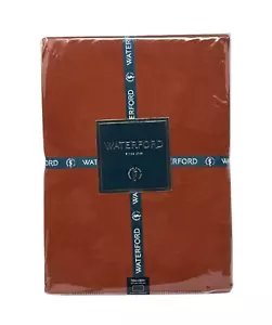 WATERFORD 70 x 84" Maplewood Rust Fall Leaves Thanksgiving Designer Tablecloth - Picture 1 of 2