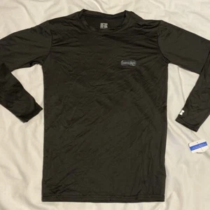 Russell Athletic ~ Boy’s Medium Dri-Power Black Compression Long Sleeve Shirt - Picture 1 of 8