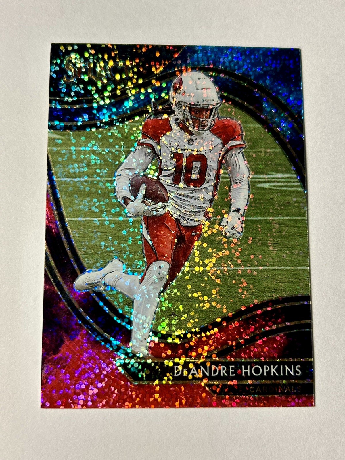 Deandre Hopkins 2020 Panini Select Field Level COSMIC SSP PRIZM #323 RARE!