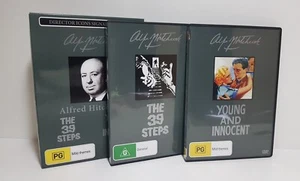 Alfred Hitchcock's YOUNG AND INNOCENT RARE 1937 Cult Film+39 STEPS DVD Box Set - Picture 1 of 8