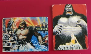 1976 Japan King Kong Trading Card Yamakatsu Menko card lot 2 - Picture 1 of 2