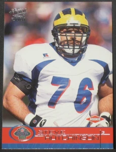 Steve Hutchinson 2001 Pacific Rookie #471 (1542/2500) Michigan Wolverines Titans - Imagen 1 de 2
