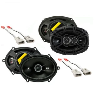 Fits Ford Crown Victoria 1992-1997 Speaker Upgrade Kicker DSC68 DSC693 Package - Picture 1 of 4