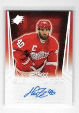 2021-22 SPX Henrik Zetterberg Signatures Autograph Detroit Red Wings Auto