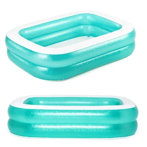 Bestway Inflatable Rectangular Family Garden Paddling Swimming Pool 79"x59"x20" - Picture 1 of 6