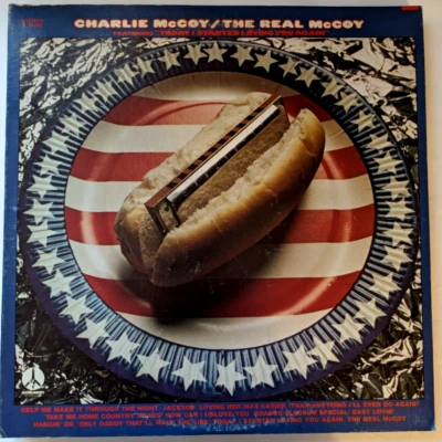 CHARLIE McCOY ~ The Real McCoy COUNTRY BLUEGRASS Record Album LP **FAST SHIP** - Image 1 of 4
