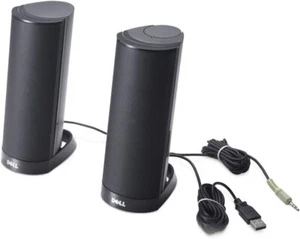 DELL AX210 Altoparlante PC Nero Stereo USB Amplificatore Integrato 2 Canali di Uscita 1.2W - Foto 1 di 3