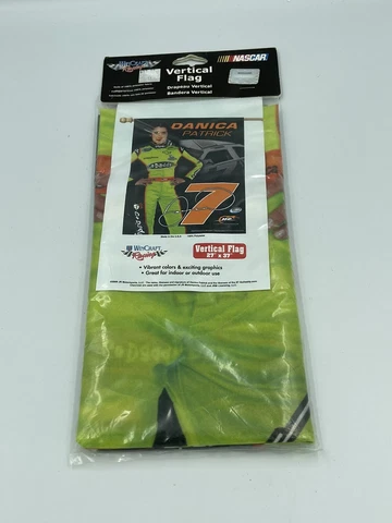 Danica Patrick NASCAR GoDaddy #7 Premium Licensed BANNER FLAG Cover
