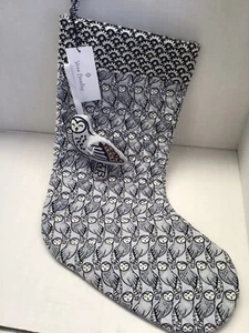 Vera Bradley Feiertage Weihnachten Strumpf & Eule Ornament Set Eulen Muster Neu mit Etikett - Bild 1 von 6