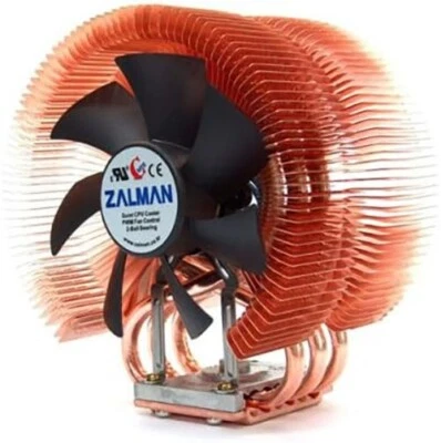 Zalman Computer Noise Prevention System Silent Fan Pure Copper Heatsink CPU Cool - Image 1 of 4