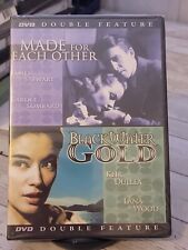 New ~ Double Feature ~ Made For Each Other 1939 & Black Water Gold (1970) DVD