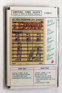 STONES /RY COODER - Jammin w/ Edward VERY RARE 1972 US 1st cassette SEALED - Picture 1 of 5