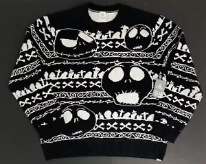Disney The Nightmare Before Christmas Jack Skellington Figur Pullover XL Neu mit Etikett - Bild 1 von 14