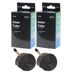 2PC Bicycle Tyre Inner Tube 18 x 1.75/2.125 MTB Bike Schrader Valve 40mm - Picture 1 of 9