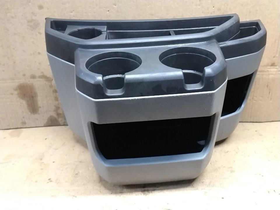 2014 Ford E150 Van Center Console with Cup Holder - OEM White - 350K Miles - Imagem 1 de 4