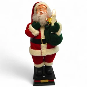 Holiday Creations 1994 24" Musical Santa Figure Light Up Spares Repair - Foto 1 di 19