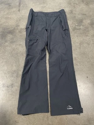 LL Bean Snow Ski Pants Tek O2 Black Size Small Regular - Image 1 of 4
