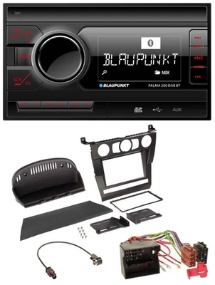 Blaupunkt MP3 Bluetooth DAB 2DIN SD USB Autoradio für BMW 5er (E60, 2003-2007) - Bild 1 von 4