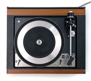 Dual 1209 Plattenspieler Holzzarge – DEFEKT / Bastlergerät - optisch TOP - Bild 1 von 7