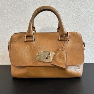 Borsa a mano Mulberry Del Rey in pelle marrone borsa di design classica usata tutti i giorni - Foto 1 di 9