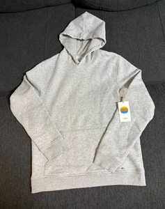 Vuori Herren Fleece Seaside Pullover Hoodie Heather Grey Medium - Bild 1 von 3