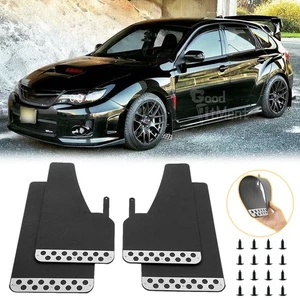 For Subaru WRX 2012-2025 4PCS Mud Flap Mudguard Splash Guard w/ Night Reflectors - Picture 1 of 17