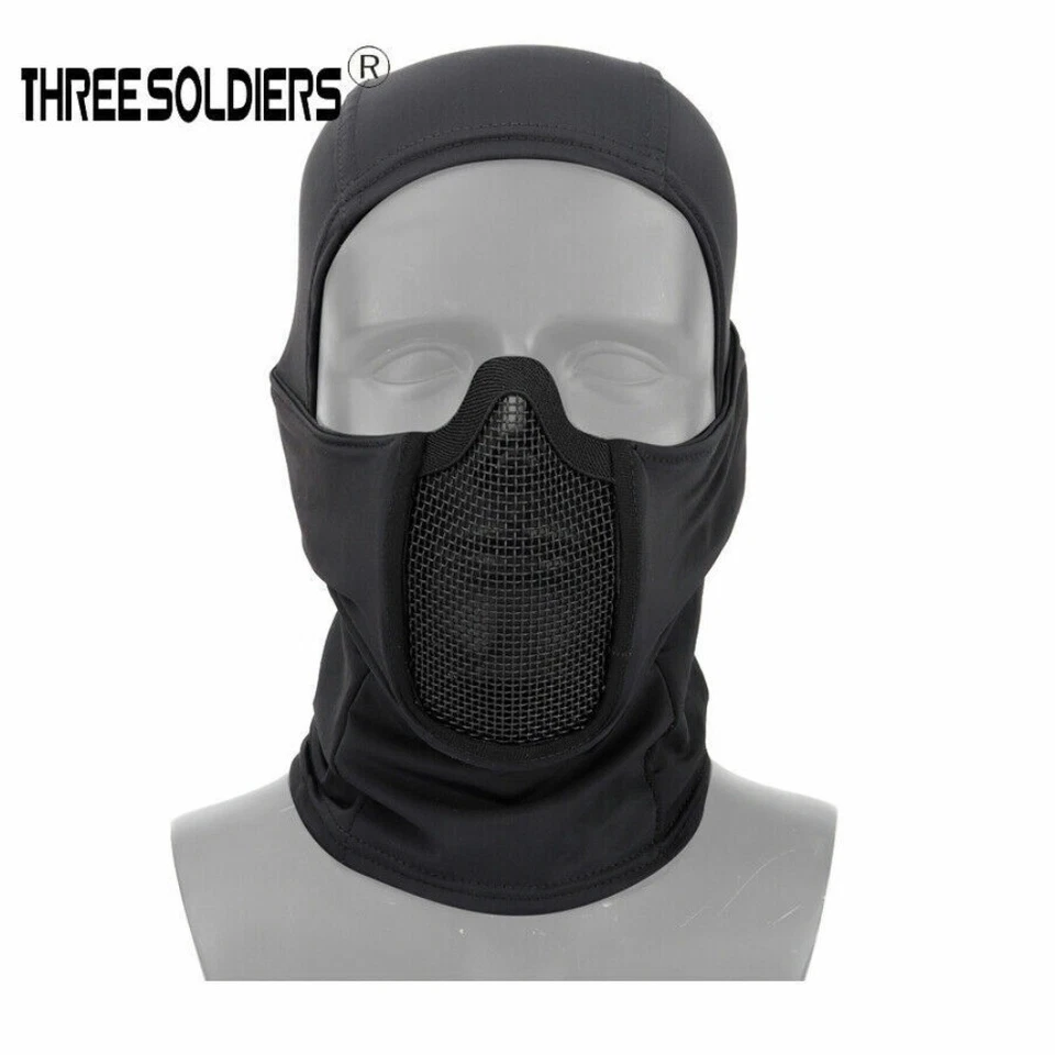 Balaclava Mesh Mask with Full Face 800FPS Inpact Protection Tactical Ninja Masks - Image 1 of 4