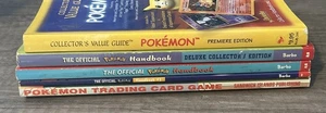 VTG Lot Of 5 Pokemon Books - Collector’s Value Guide, Official Handbook - Picture 1 of 16