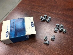 NOS FORD 1967 1968 1969 1970 1972 Mustang Torino Cougar Transmission Pan Bolts - Foto 1 di 6