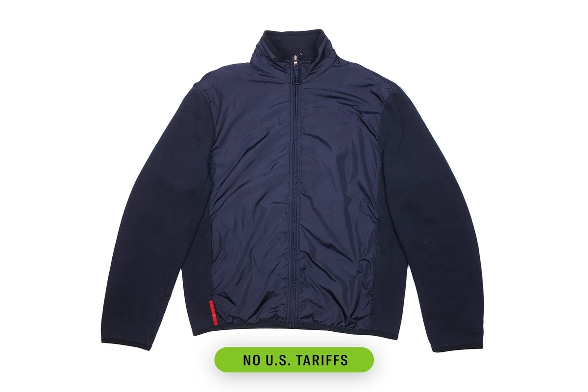 PRADA Nylon Blue Outer Shell Coats, Jackets & Vests for Men | eBay