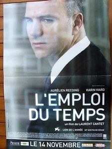 PLAKAT - L'EMPLOI DU TEMPS AURELIEN RECOING KARIN VIARD LAURENT CANTET - Bild 1 von 1