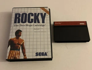 Rocky (Sega Master System, 1987)  Tested- No Manual - Picture 1 of 6