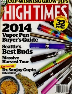 High Times Magazine, January, 2014 - Picture 1 of 1