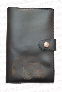 Portadocumenti portalibretto pelle auto smart fortwo Libro Leather - Foto 1 di 3
