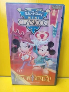 VHS 1993 Principe e il Povero PRINCIPE MENDIGO Lingua Spagnola Paln ARGENTINA - Foto 1 di 6