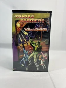 Rare Vintage Transformers VHS War of the Dinobots Animated Movie Film 1995 - Picture 1 of 5