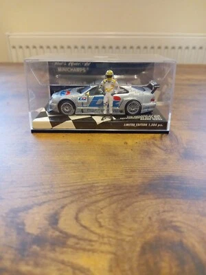 MINICHAMPS 400013791 MERCEDES-BENZ CLK DTM ПРЕЗЕНТАЦИЯ 2001 MANUEL REUTER 1/43 - Изображение 1 из 4